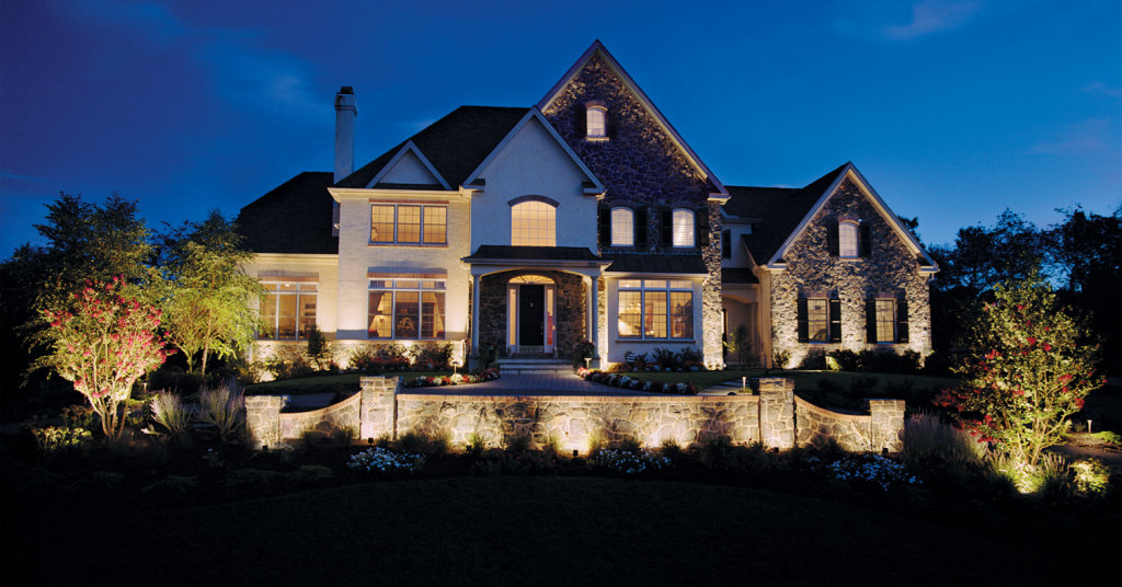 How Far Should Landscape Lights Be From Your House?