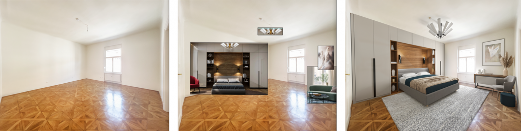 Virtual Staging Technology for Selling, Renovating, and Decorating