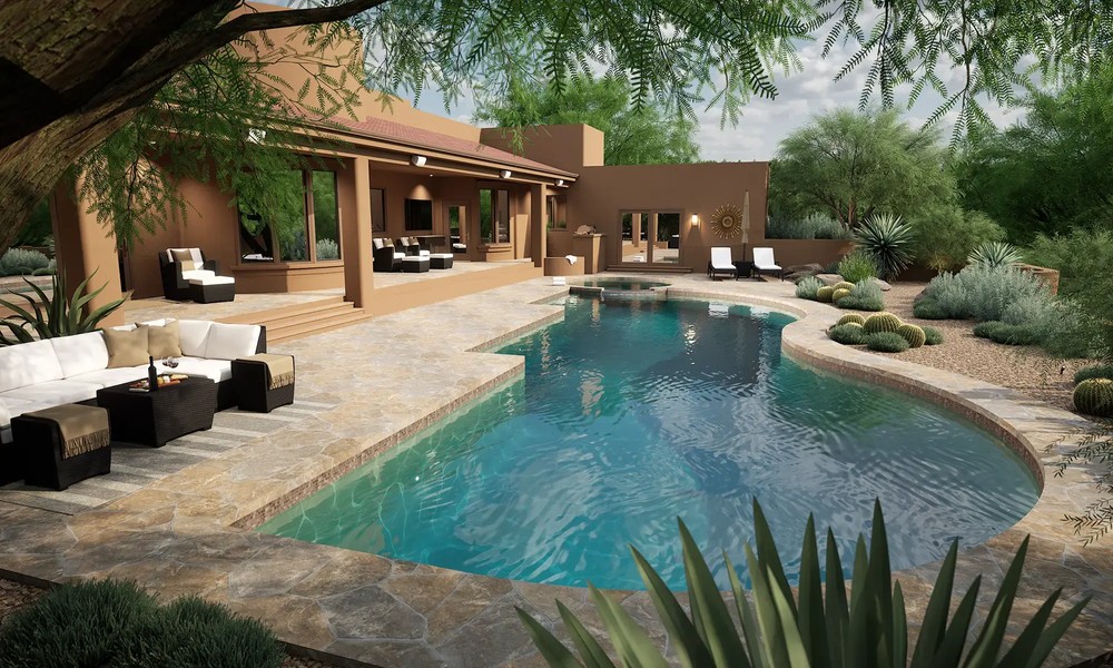 Transforming Backyards with 3D Pool Design Modeling